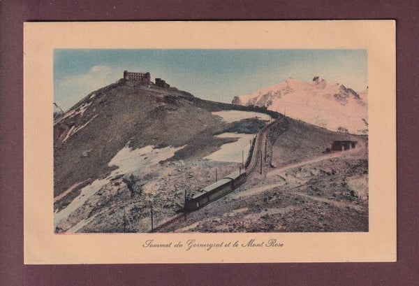 GORNERGRAT et Mont Rose - train