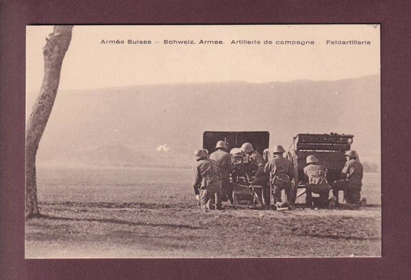 ARMEE SUISSE - Artillerie de campagne