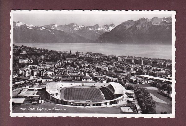 LAUSANNE - Stade Olympique Pontaise - Vue aérienne