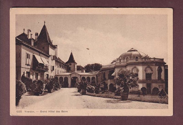 YVERDON - Grand Hôtel des Bains