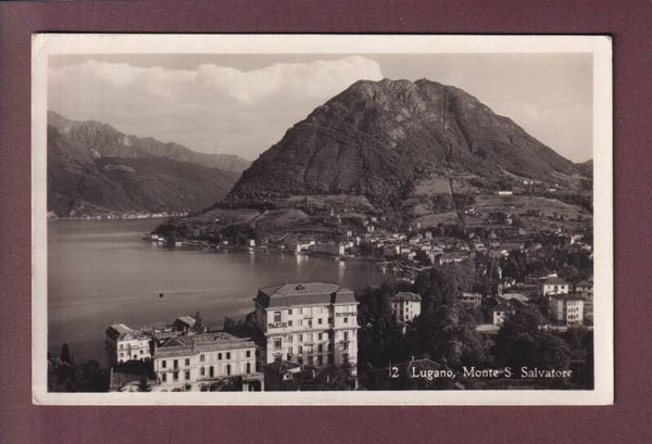 LUGANO - Monte S. Salvatore - 1936