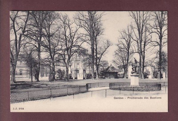 GENEVE - Promenade des Bastions