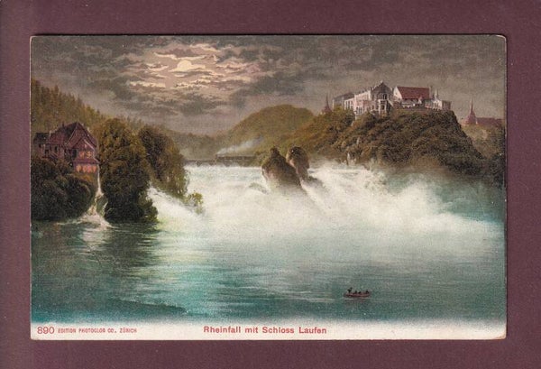 RHEINFALL - Schloss Laufen - Mondschein