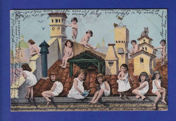 ENFANT - Plein de petites filles // pli d'angle //