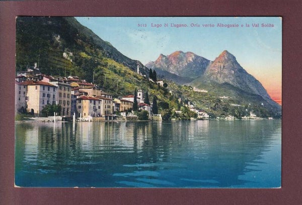ORIA verso Albogasio - 1914