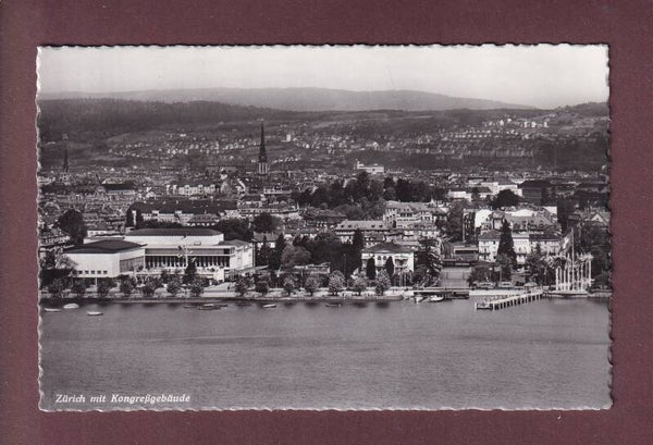 ZÜRICH - Kongressgebäude - Flugaufnahme