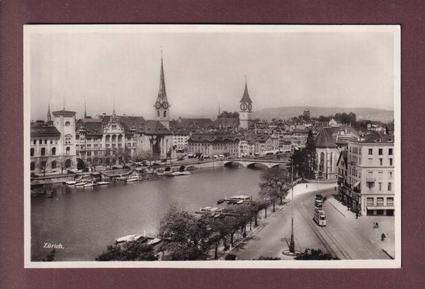 ZÜRICH - Teilansicht - Tram