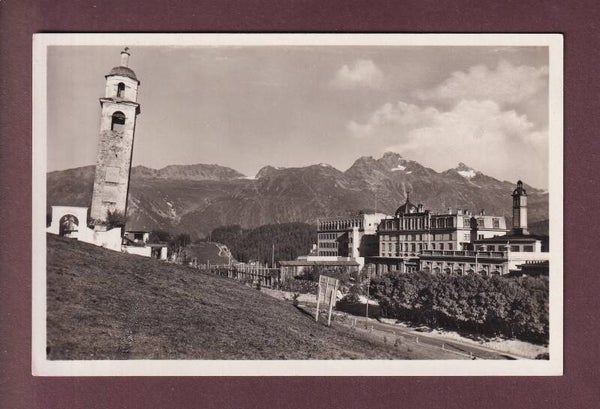 ST. MORITZ - Schiefe Turm - Kulm-Hotel
