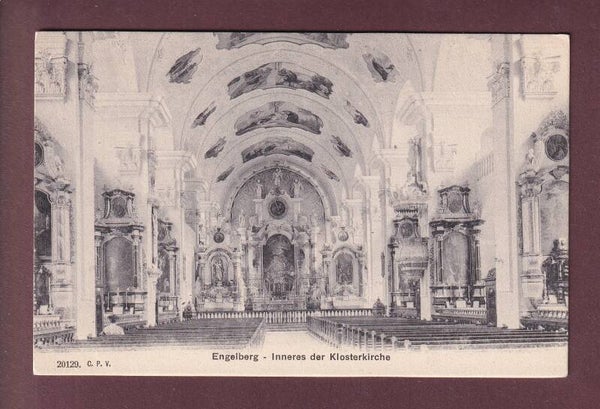 ENGELBERG - Inneres der Klosterkirche