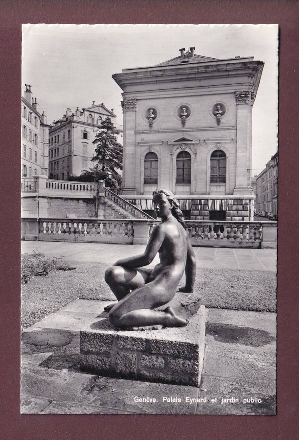 GENEVE - Palais Eynard - Jardin public