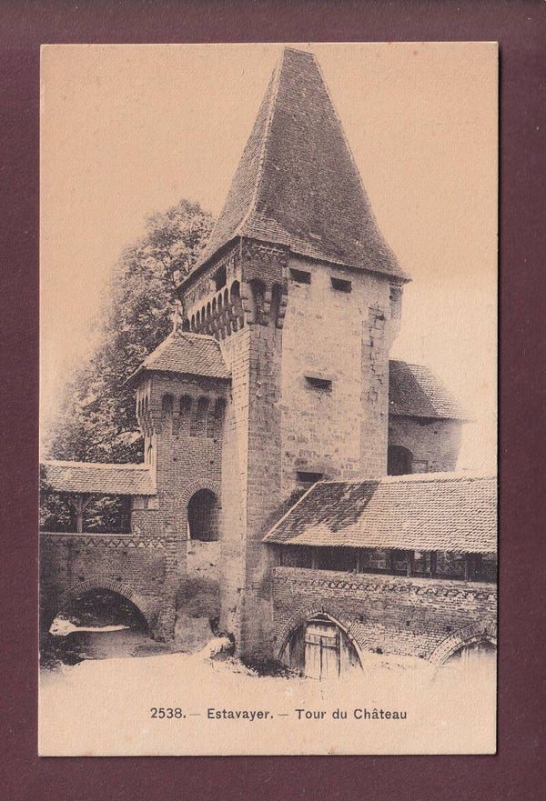 ESTAVAYER - Tour du Château