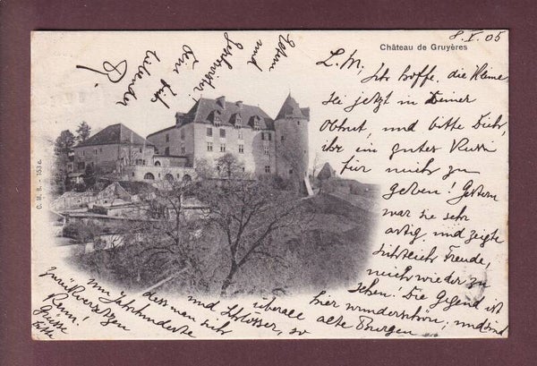 Château de GRUYERES - 1905