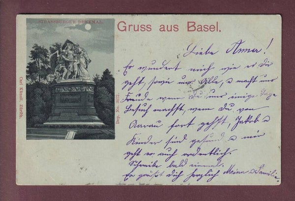 Gruss aus BASEL - 1899