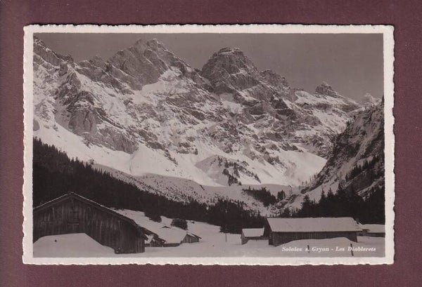 SOLALEX sous la neige - Diablerets - 1943
