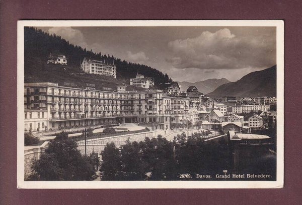 DAVOS - Grand Hotel Belvedere - 1916