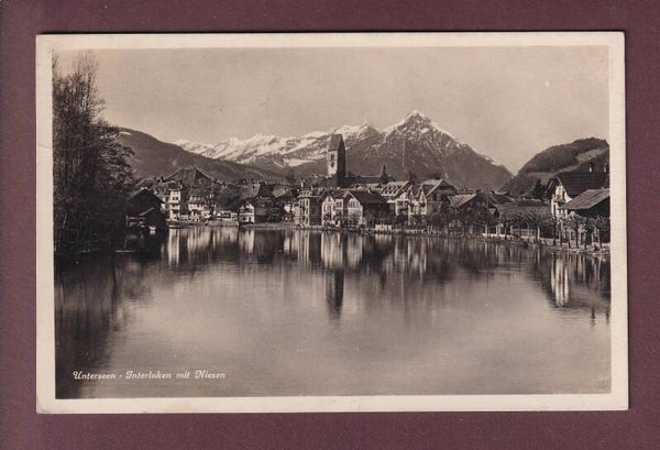 UNTERSEEN - Niesen - 1933