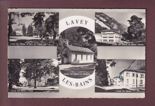LAVEY-LES-BAINS - 5 images - 1962