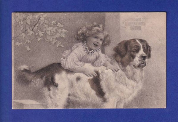 ENFANT - Jeune fille avec son chien