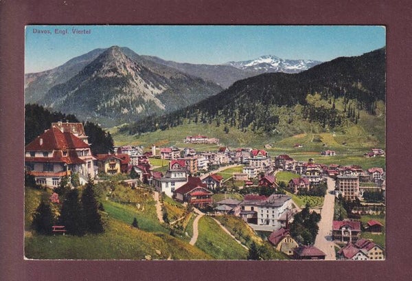 DAVOS - Englische Viertel - 1921