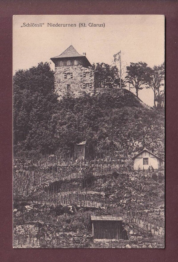 Schlössli NIEDERURNEN - 1914