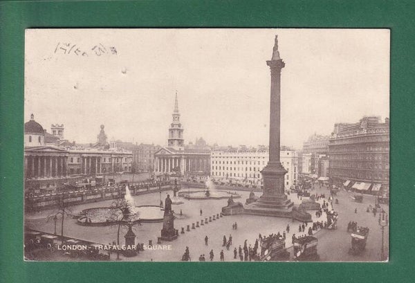 LONDON - Trafalgar Square - 1912
