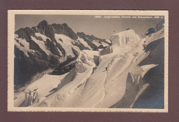 Jungfraubahn - EISMEER - Schreckhorn - Leute
