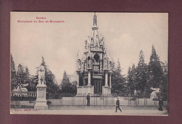 GENEVE - Monument Brunswick