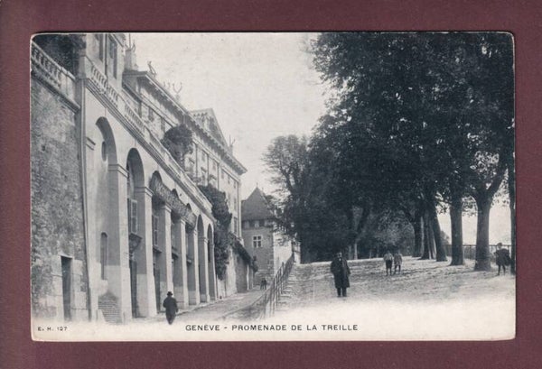 GENEVE - Promenade de la Treille