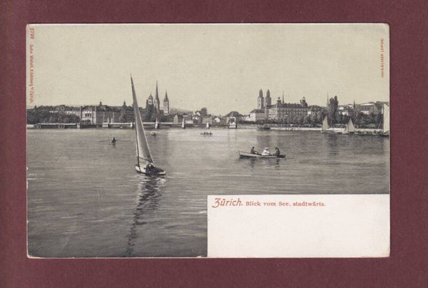 ZÜRICH - Blick vom See