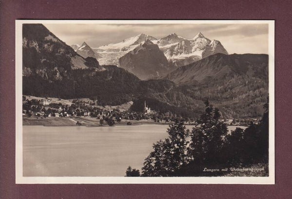 LUNGERN mit Wetterhorngruppe