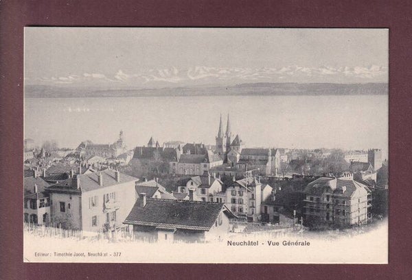 NEUCHÂTEL - Vue partielle