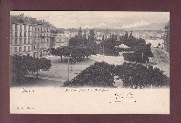 GENEVE - Place des Alpes