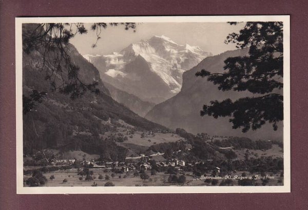 INTERLAKEN - Kleine Rugen und Jungfrau