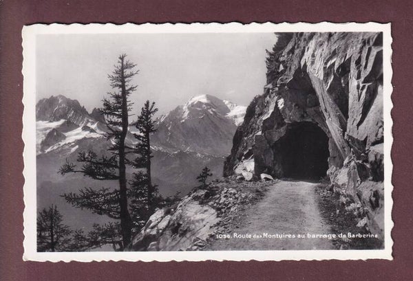 Route des MONTUIRES au Barrage de BARBERINE