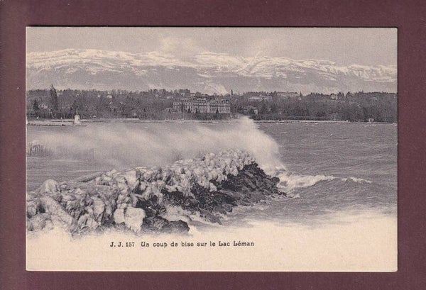 Un coup de bise sur le LAC LEMAN