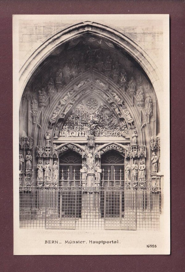 BERN - Münster - Hauptportal