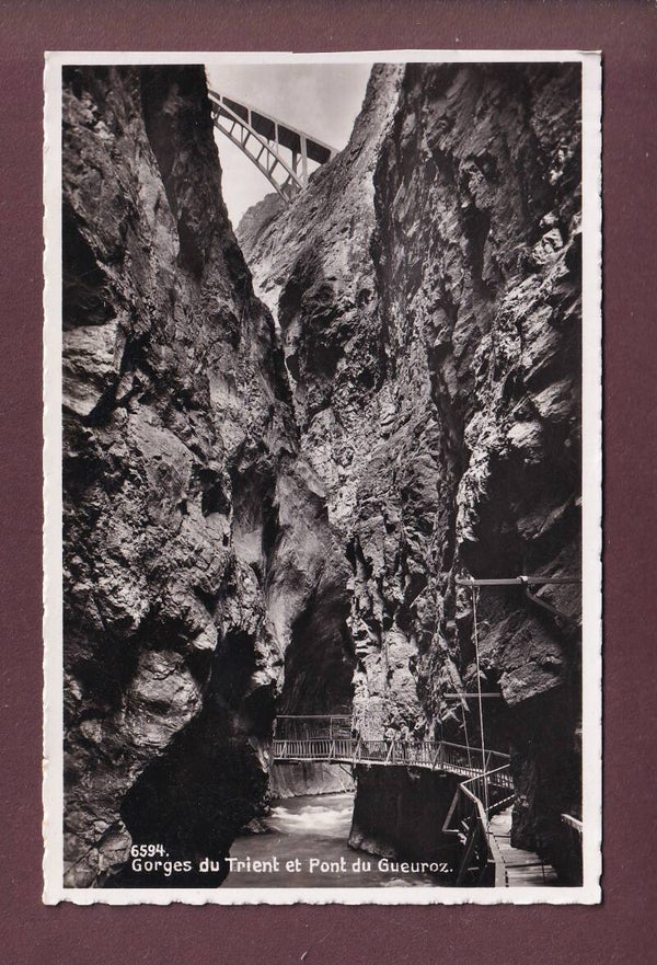 GORGES DU TRIENT - Pont du Gueuroz