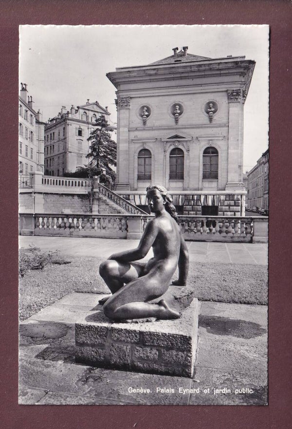 GENEVE - Palais Eynard - Jardin public