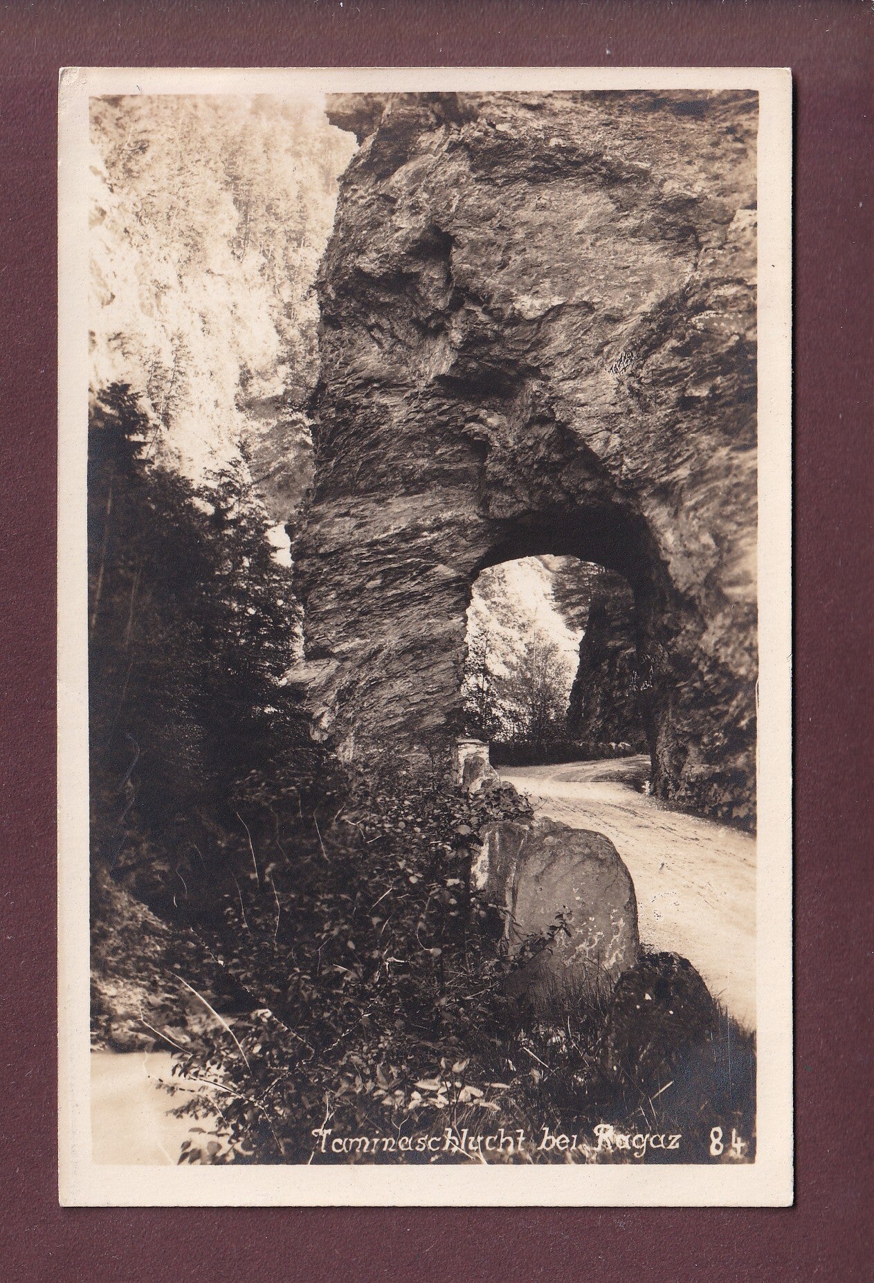 TAMINASCHLUCHT bei Ragaz