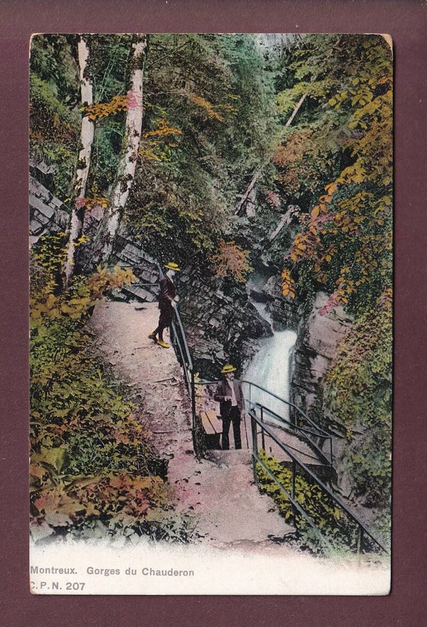 MONTREUX - Gorges du Chauderon - CPN