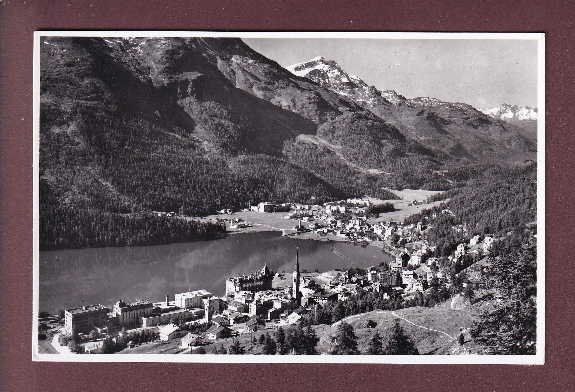 ST. MORITZ-DORF und BAD - Piz Rosatsch - 1959