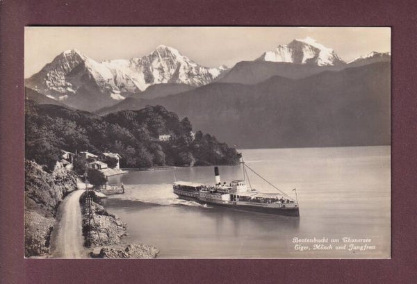 BEATENBUCHT am Thunersee - Schiff BEATUS - 1928