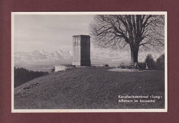 AFFOLTERN i. E. - Kavalleriedenkmal Lueg - 1942