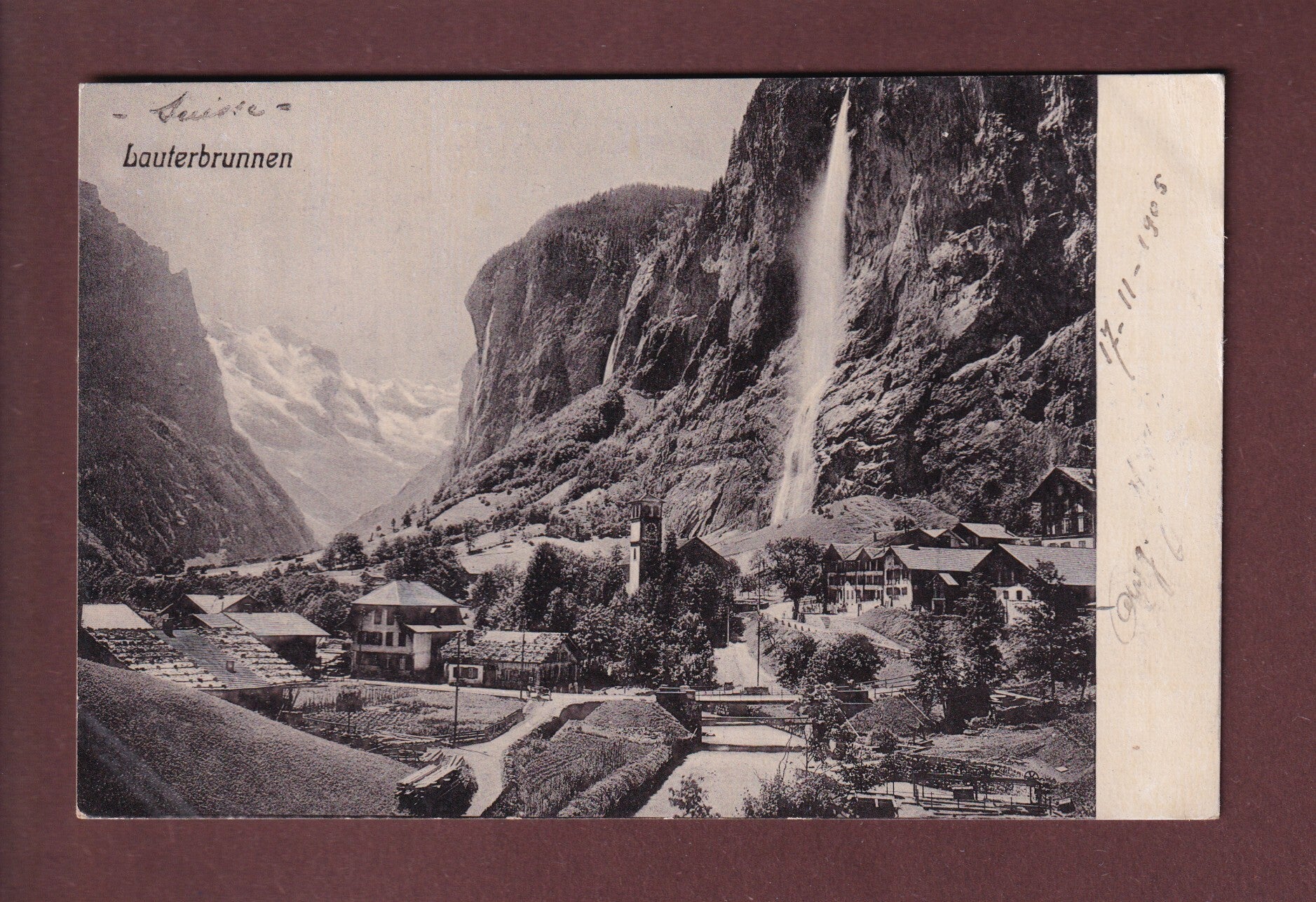 LAUTERBRUNNEN - 1905 glatt