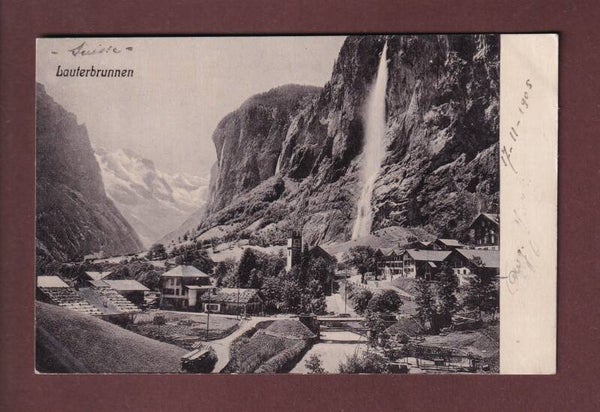 LAUTERBRUNNEN - 1905 glatt