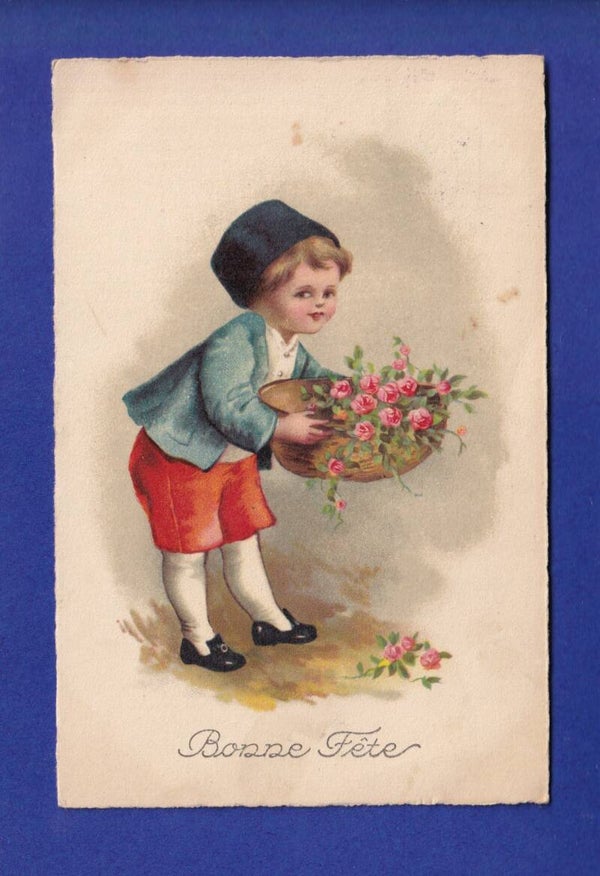 ENFANT - Fleurs - Bonne fête
