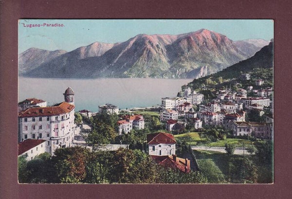 LUGANO-PARADISO - 1910