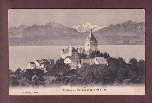 Château de VUFFLENS - Mont-Blanc - 1907