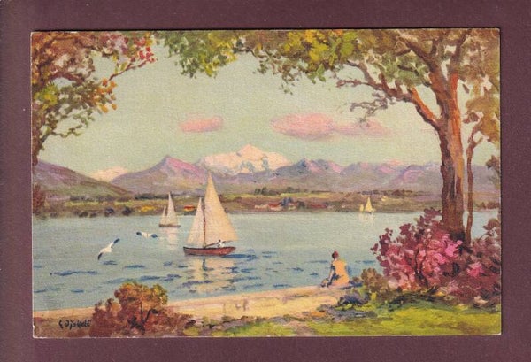 GENEVE - Mont-Blanc - 1937 Djaneli