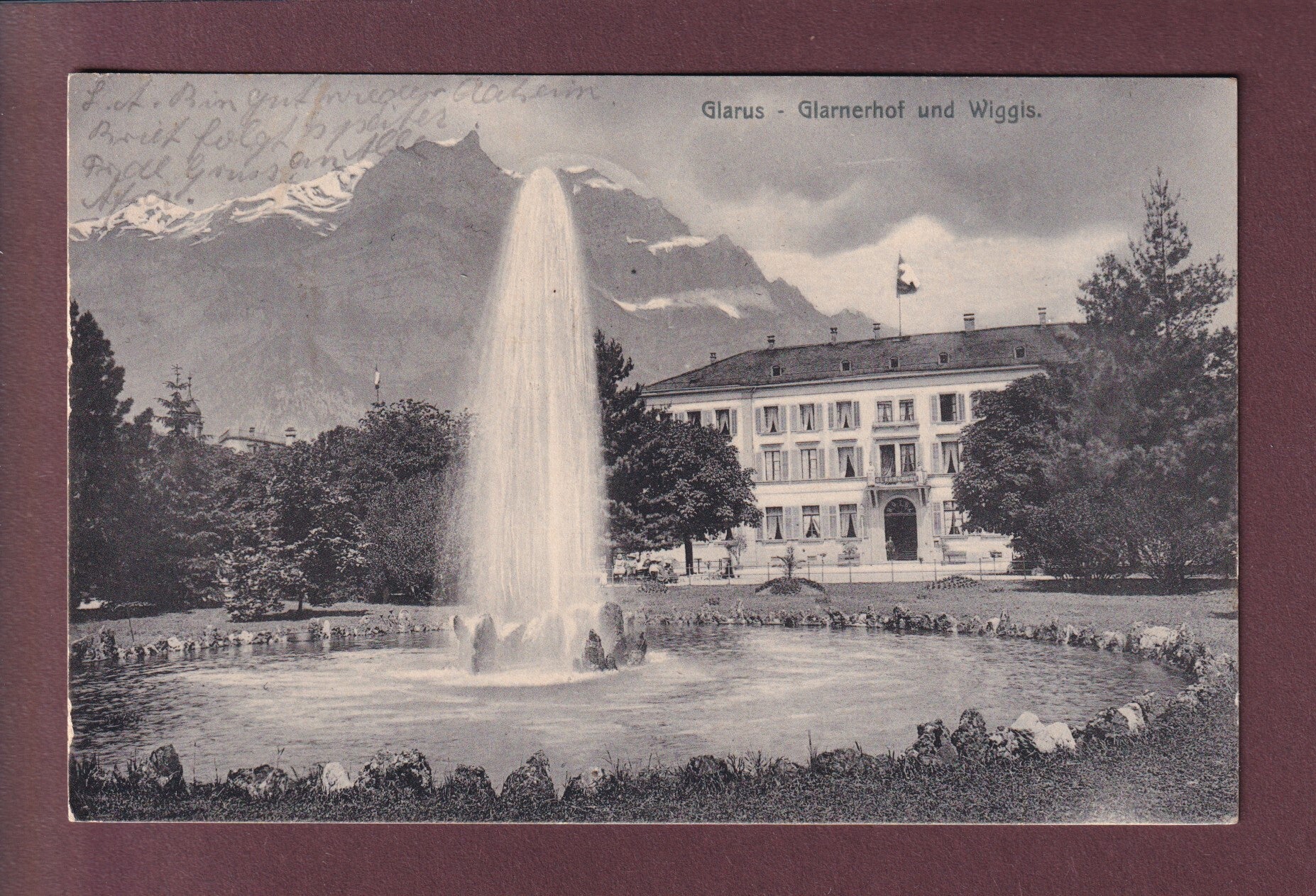 GLARUS - Glarnerhof - Wiggis - 1904